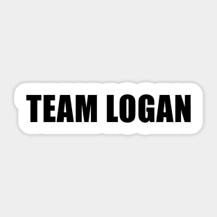 Team Logan Sticker